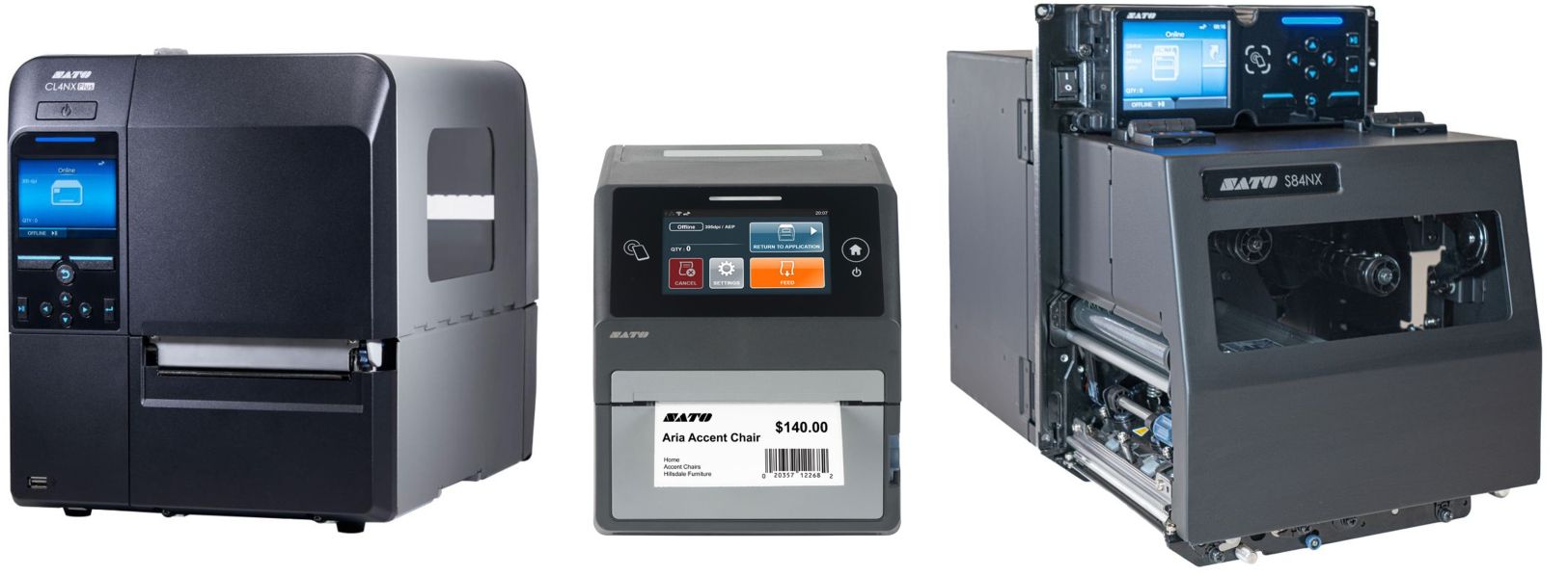 SATO Etikettendrucker Sortiment