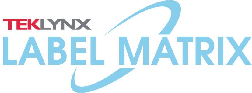 Teklynx Label Matrix Logo Schriftzug