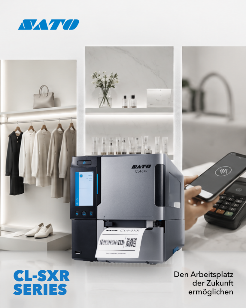 SATO CL-SXR in Einzelhandel und Gewerbe