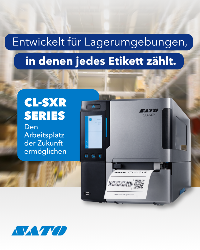 SATO CL-SXR in Lager, Transport & Logistik